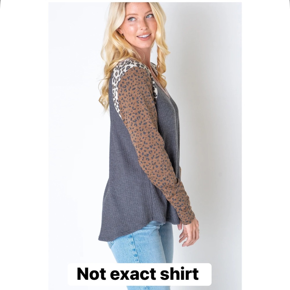 MACARON Mauve Knit Layered Sweater Top